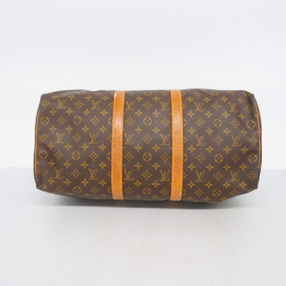 LOUIS VUITTON Brown Monogram Keepall 45 Boston Bag - Picture 3 of 14